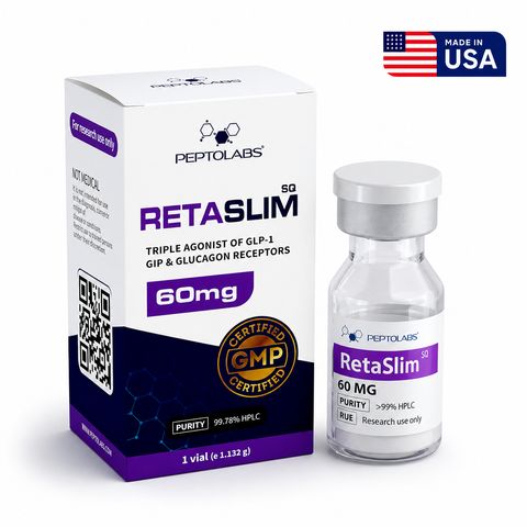 Ретатрутід - RetaSlim 60мг - PeptoLabs pl-rtslm-40-2 фото